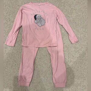 Cozy Pink Kids Pajama Set